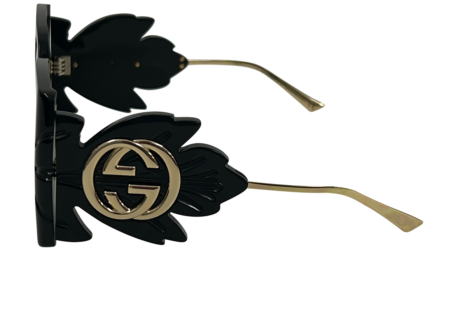 Gucci Gafas Gran Tamaño, 220&euro;, Accesorios, Negro, Tafetán - Acetato, Vista inferior